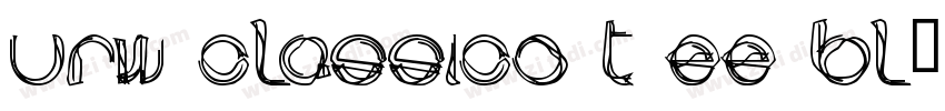 URW Classico T EE Bl字体转换